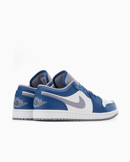 Air Jordan 1 Low "True Blue Cement"