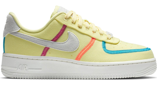 Wmns Air Force 1 '07 Low LX 'Stitched Canvas - Life Lime'