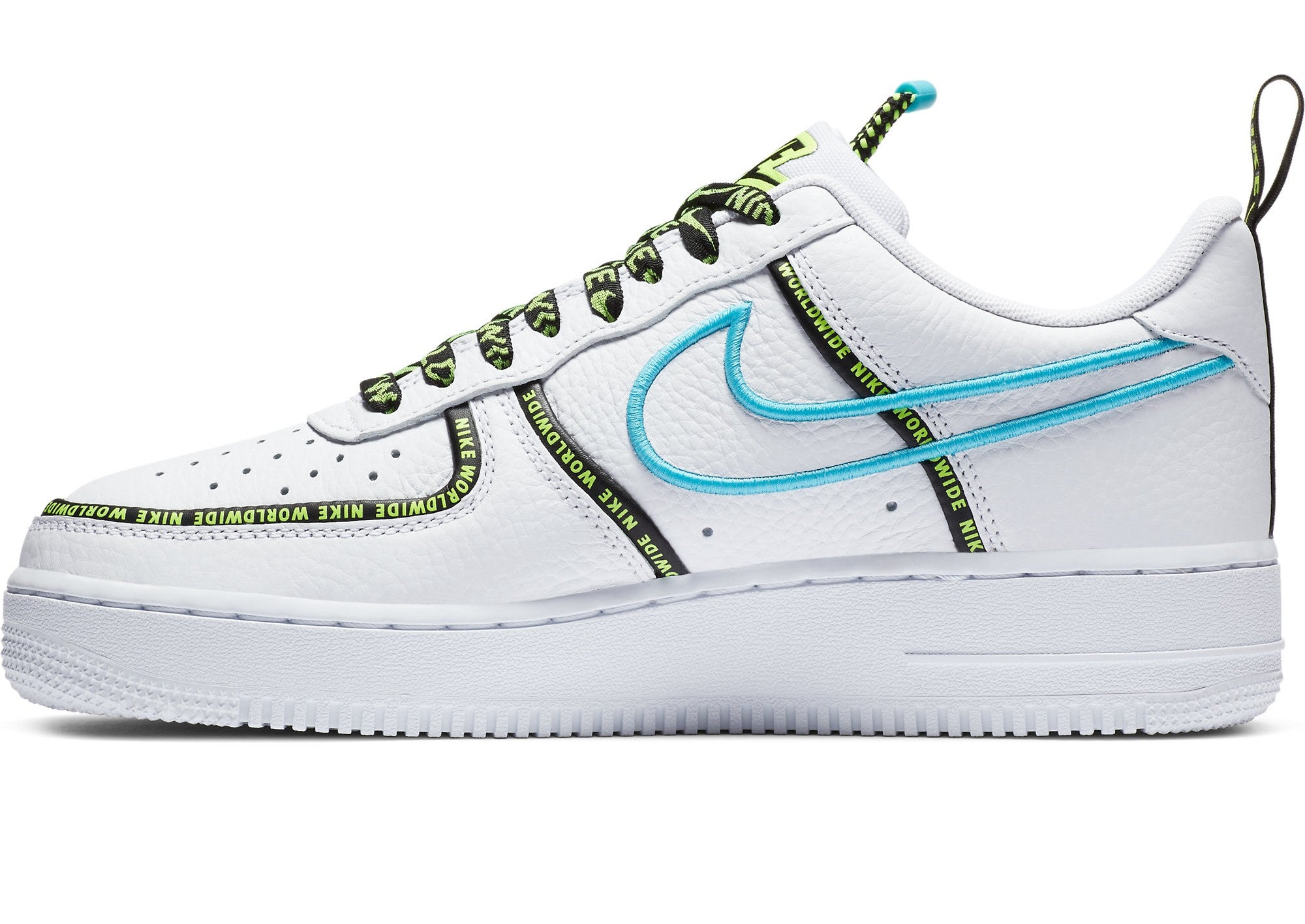 Size+9+-+Nike+Air+Force+1+%2707+Premium+Worldwide+Pack+-+Blue+Fury for sale  online