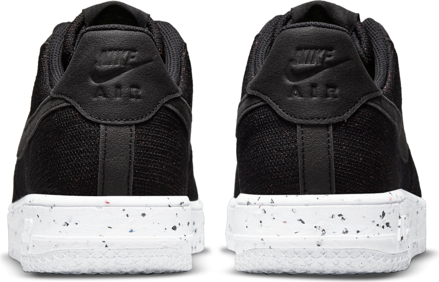 Air Force 1 Crater Flyknit 'Black White'