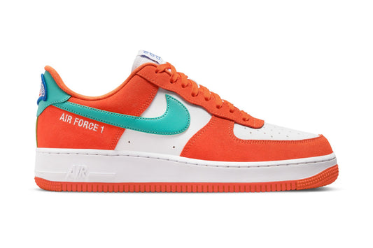 Air Force 1 '07 LV8 'Athletic Club - Rush Orange Washed Teal'